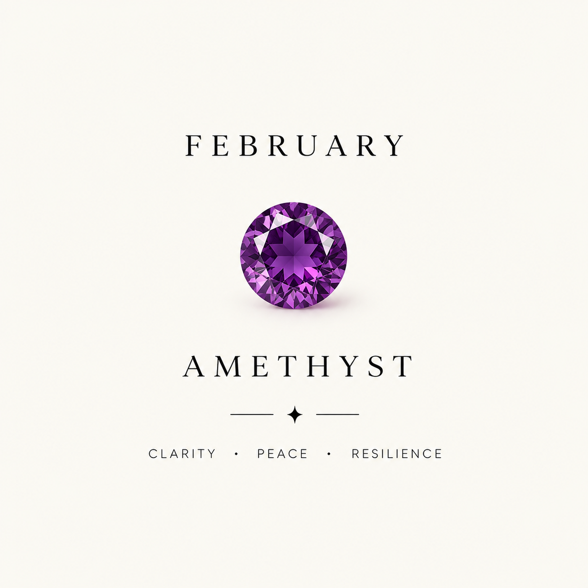 February Birthstone