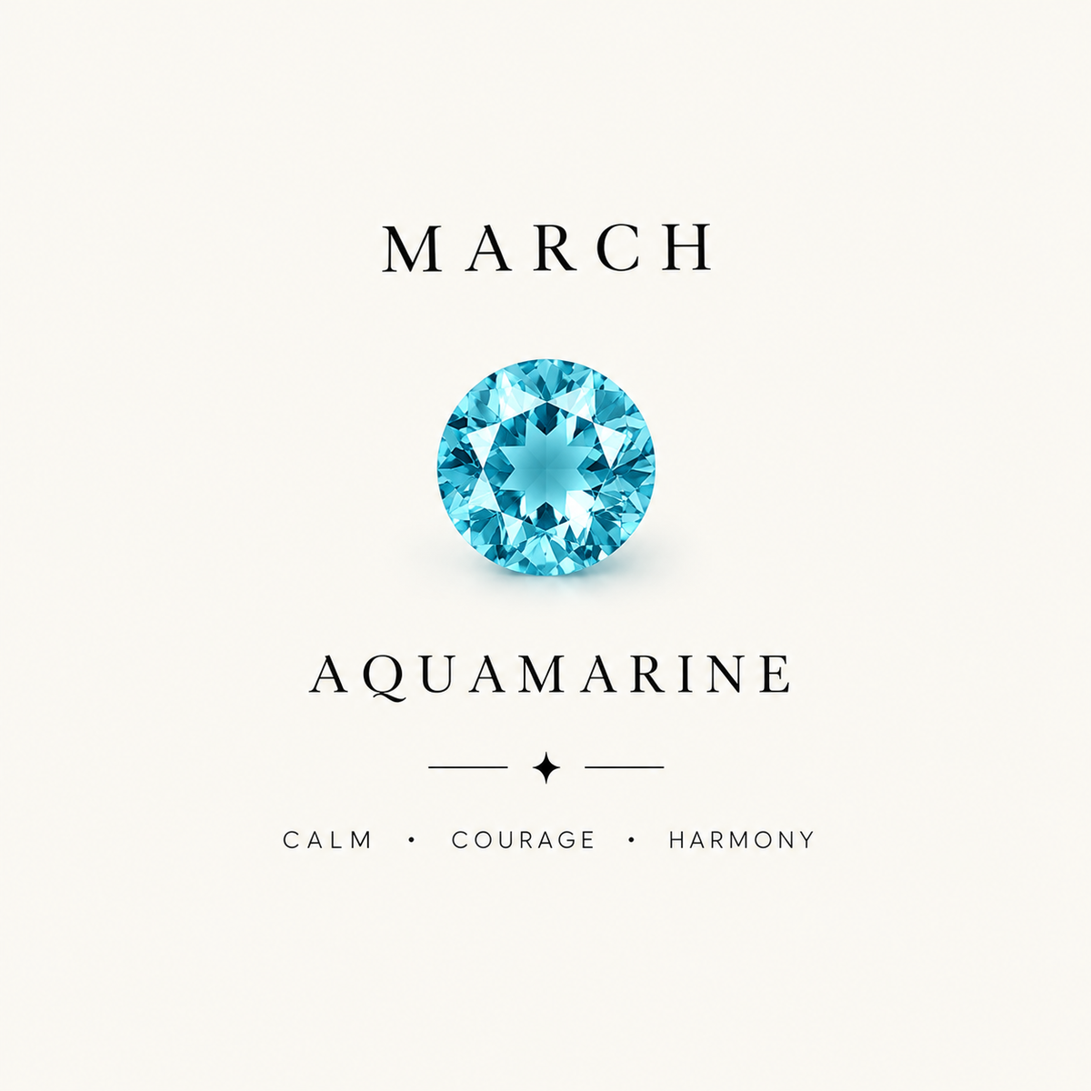 March Birthstone